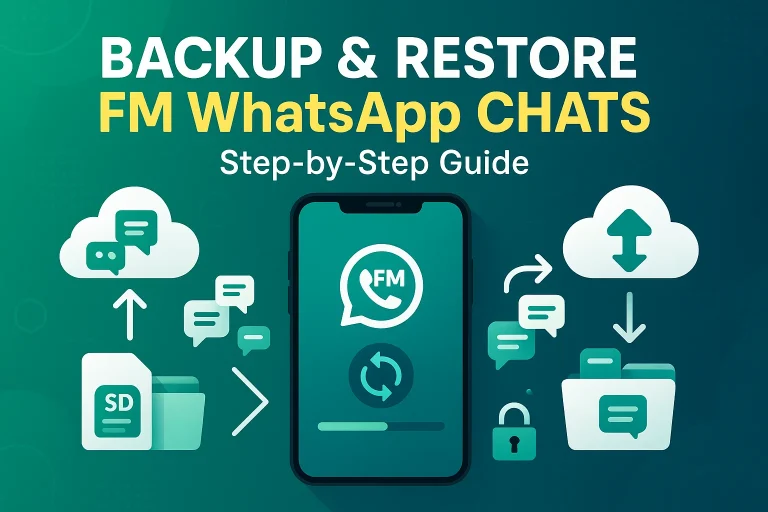 backup and restore fm whatsapp apk chats